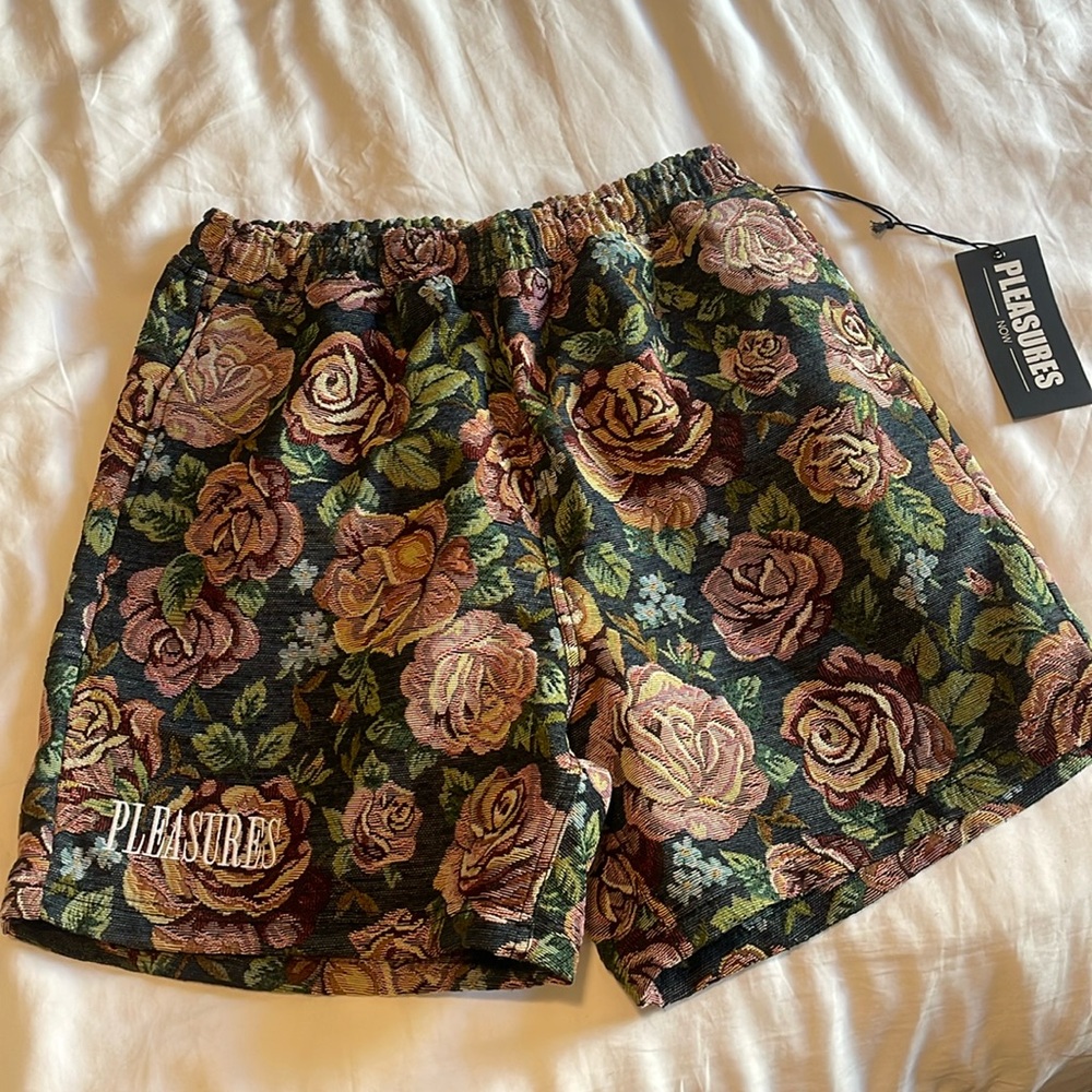Pleasures Floral Shorts NEW